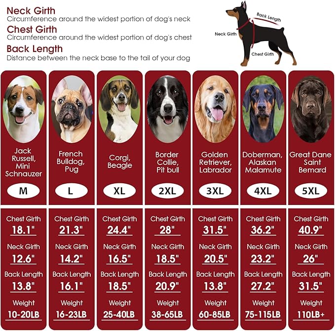 ASENKU Knitted Dog Sweater, Pullover Big Thermal Dog Winter Sweater, Turtleneck Doggy Sweaters for Large Medium Dogs Boy Girl,Warm Pet Sweatshirt for Labrador,Golden Retriever,3XL