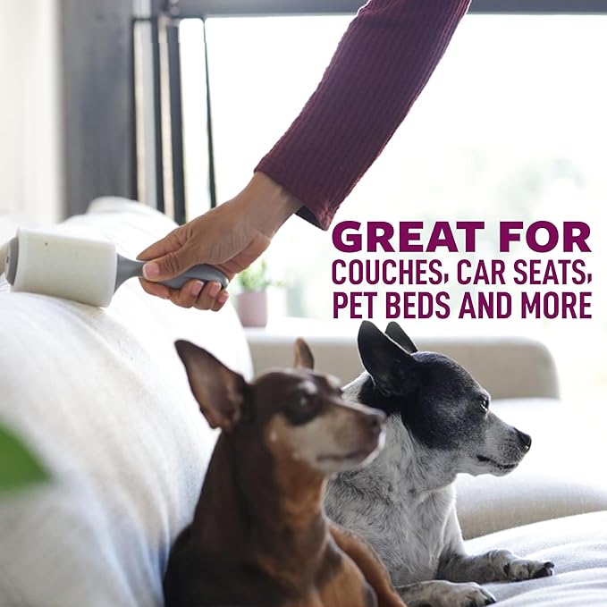 Scotch-Brite Pet Extra Sticky Hair Lint Roller 6 Rollers 600 Sheets