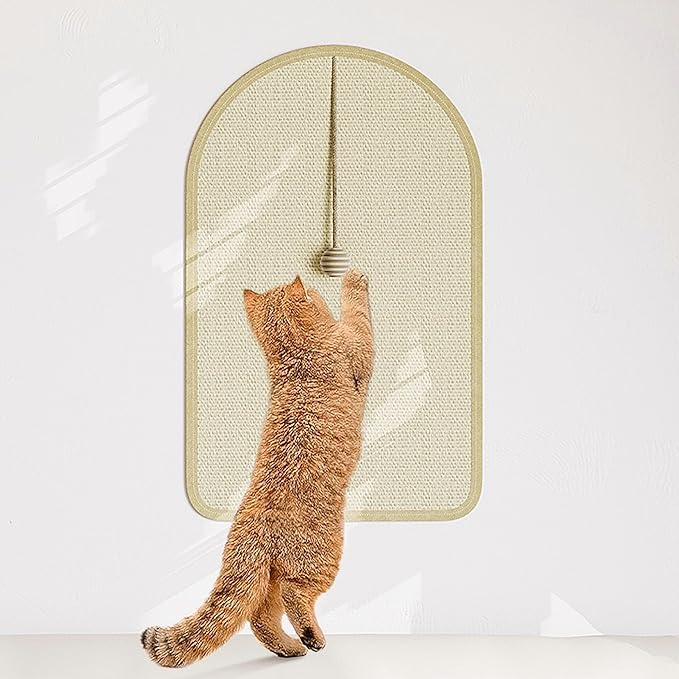 PETKABOO Cat Wall Shelves Cat Wall Furniture with Condo, Hammock, Scratching Pad, Platform and Ladder