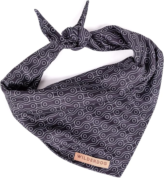 Wilderdog Dog Bandana with Lightweight Quick Drying Poly-Blend Mesh Material in Off The Chain