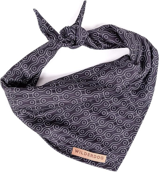 Wilderdog Dog Bandana with Lightweight Quick Drying Poly-Blend Mesh Material in Off The Chain