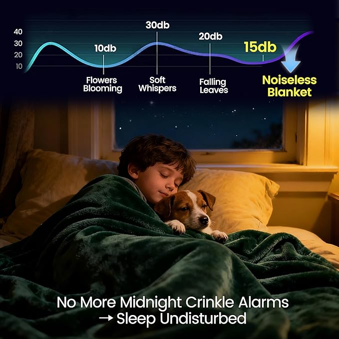 gogobunny Waterproof Bed Blanket, Reversible Sherpa Fleece Throw Blanket for Dog Puppy Cat, Furniture Cover Protects Bed Couch Sofa from Liquid Pee and Pet Fur (Forest Green, 50x60 inches)