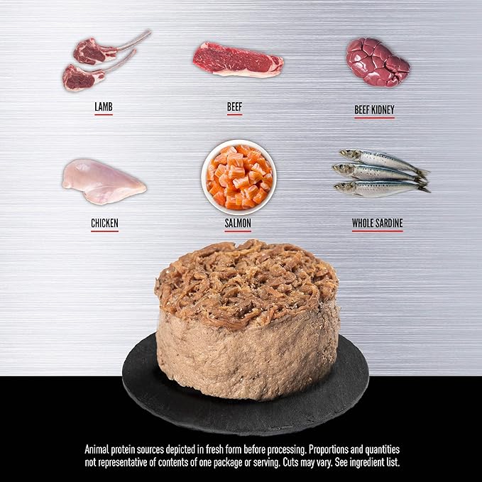 ORIJEN Premium Pate Wet Cat Food in Bone Broth Regional Red Entrée 5.5oz Cans (12 Count)