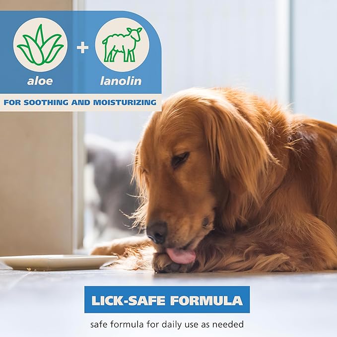 Wahl USA Gentle Foaming Dog Paw Cleaner, No-Rinse Probiotic Formula with Soft Silicone Paw Scrubber Brush, Coconut Lime Verbena Scent, 8 fl oz – Model 3028477