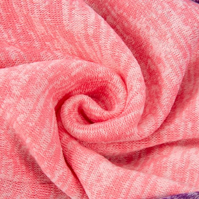 Dog Sweater, Dog Sweaters for Small Dogs, 2, 3 Pack Warm Soft Pet Clothes for Puppy, Medium Large Cat, Dogs Girl or Boy, Dog Shirt for Winter Christmas (Hoodie Pink,Purple+Pink,Rose, X-Small)