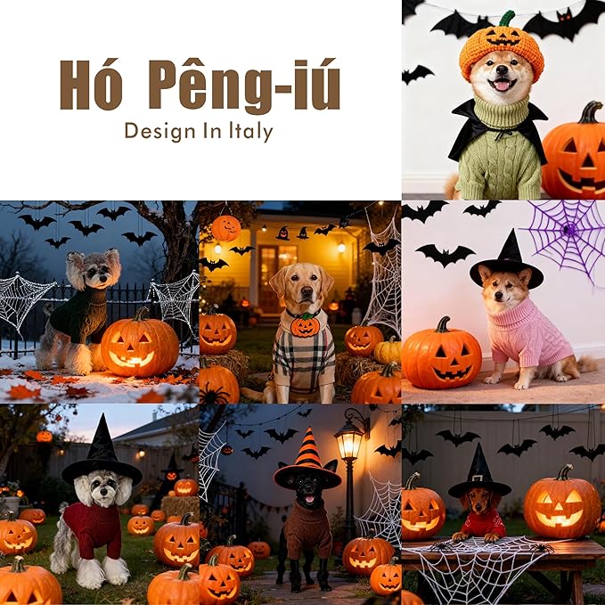 Medium/Large Dog Sweater, Warm Dog Winter Coat w/Sleeves, Comfortable High Neck Premium Dog Clothes for Bulldog-Best for Holidays, Daily Walks L Light Green