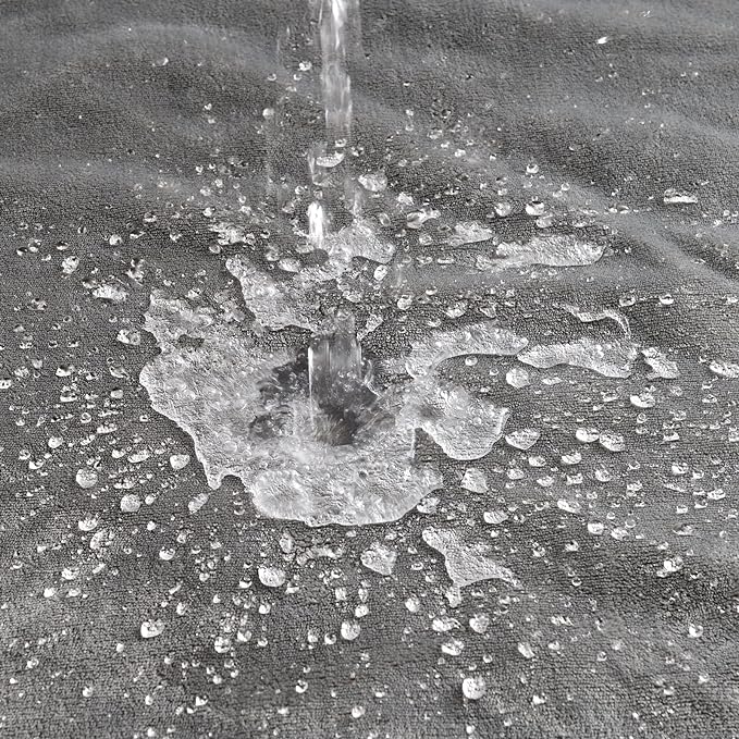 Waterproof Blanket for Bed Couch Sofa, Soft Liquid Pee Proof Pet Blanket for Dog Puppy Cat, Reversible Sherpa Fleece Furniture Protector (Grey, 30x40 inches)