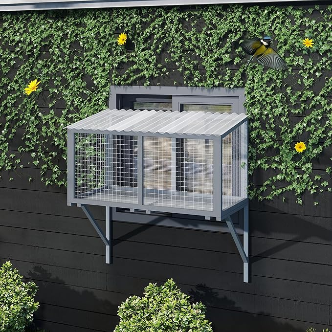 COZIWOW Creating a Catio Paradise: Integrating Outdoor Cat Enclosures, Window Perches, and Wall Furniture for The Ultimate Cat Patio