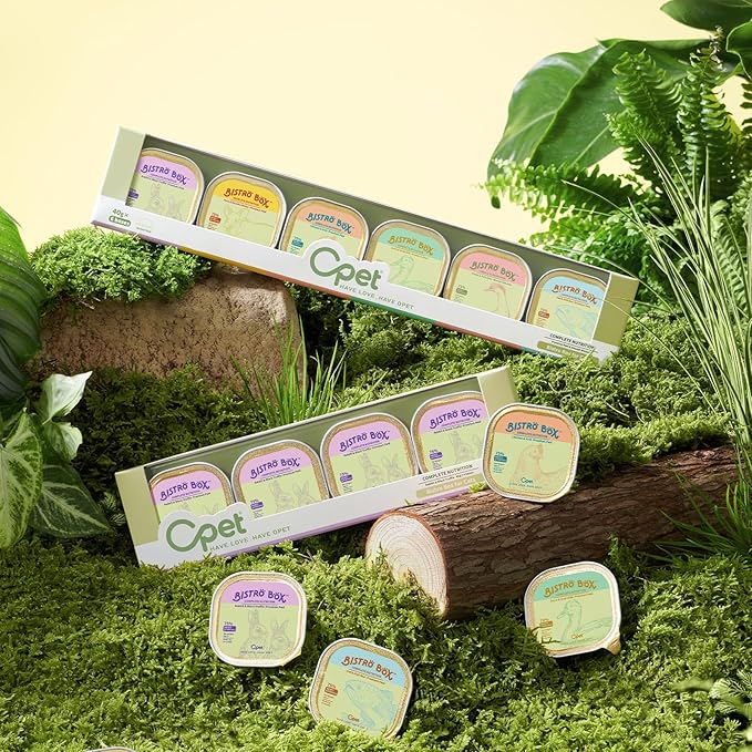 OPET Wet Cat Food Pate, Grain Free Wet Pate, Balanced Recipe Cat Can Food, Duck Flavor 1.41 Ounce Pack of 4