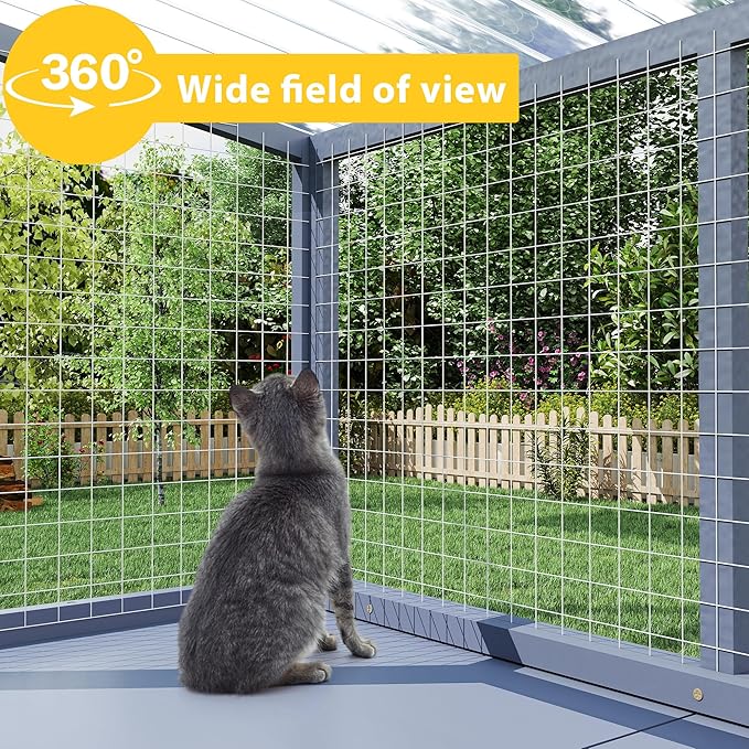 COZIWOW Creating a Catio Paradise: Integrating Outdoor Cat Enclosures, Window Perches, and Wall Furniture for The Ultimate Cat Patio